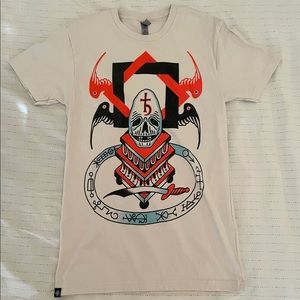 Skull Design Tee Shirt